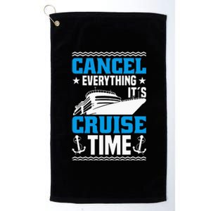 Cruising Ship Vacation Party & Family Cruising Crew Cruise Platinum Collection Golf Towel