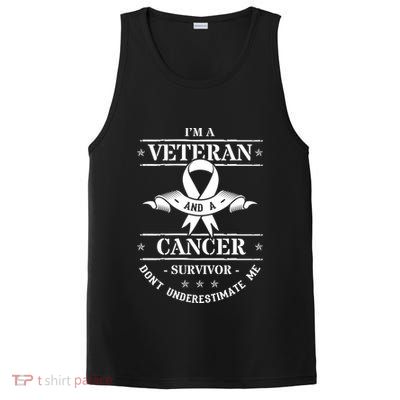 Cancer Survivor Veteran Chemotherapy Warrior Gift PosiCharge Competitor Tank