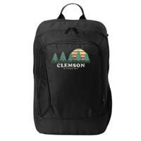 Clemson Sc Vintage Throwback Retro 70s City Backpack