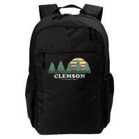 Clemson Sc Vintage Throwback Retro 70s Daily Commute Backpack