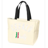 Cefalù Sicily Vacation Souvenir Retro Cefalù Zip Tote Bag