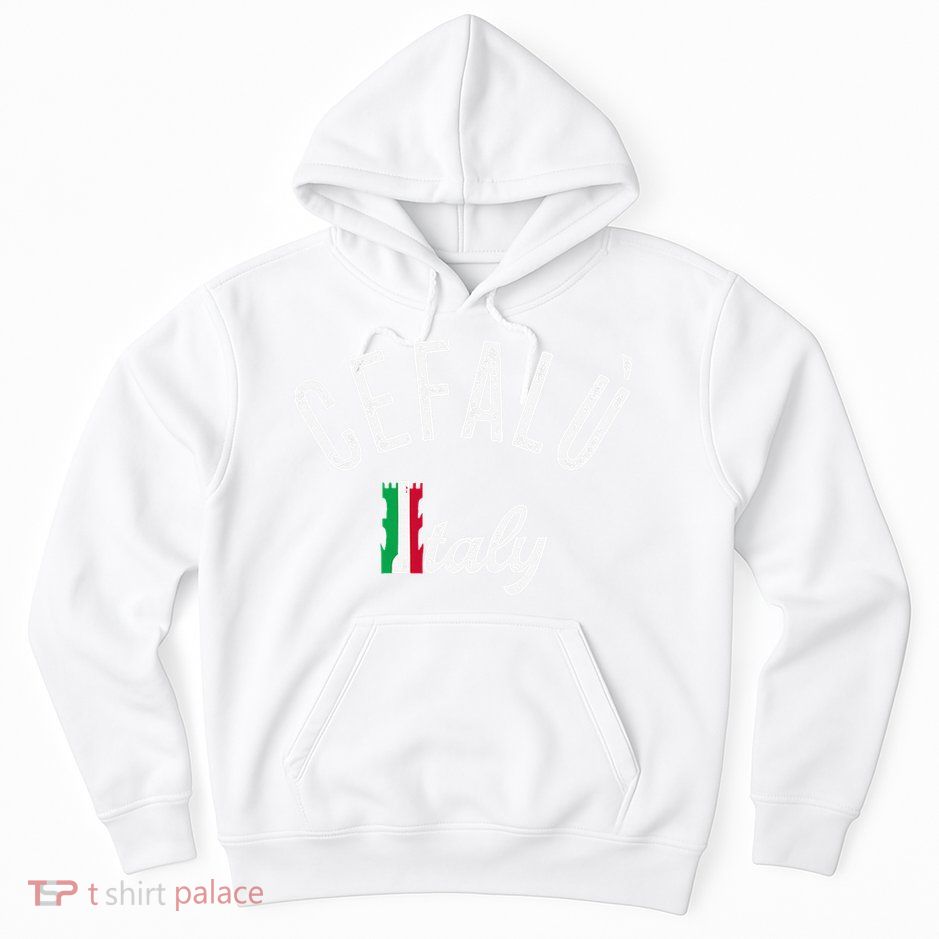 Cefalù Sicily Vacation Souvenir Retro Cefalù Hoodie