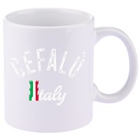 Cefalù Sicily Vacation Souvenir Retro Cefalù 11oz C Handle Ceramic Mug