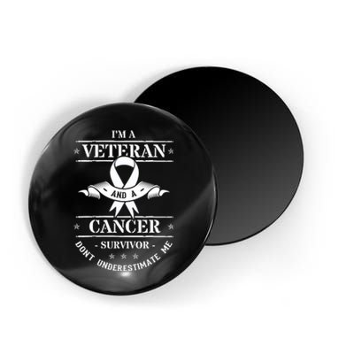 Cancer Survivor Veteran Chemotherapy Warrior Magnet