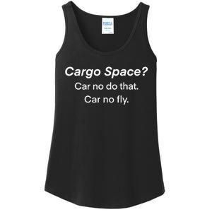 Cargo Space Vehicle Humor Ladies Essential Tank