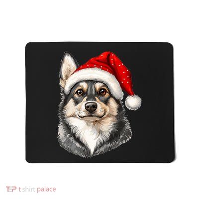 Cute Swedish Vallhund Dog Christmas Merry Xmas Graphic Tank Top Mousepad