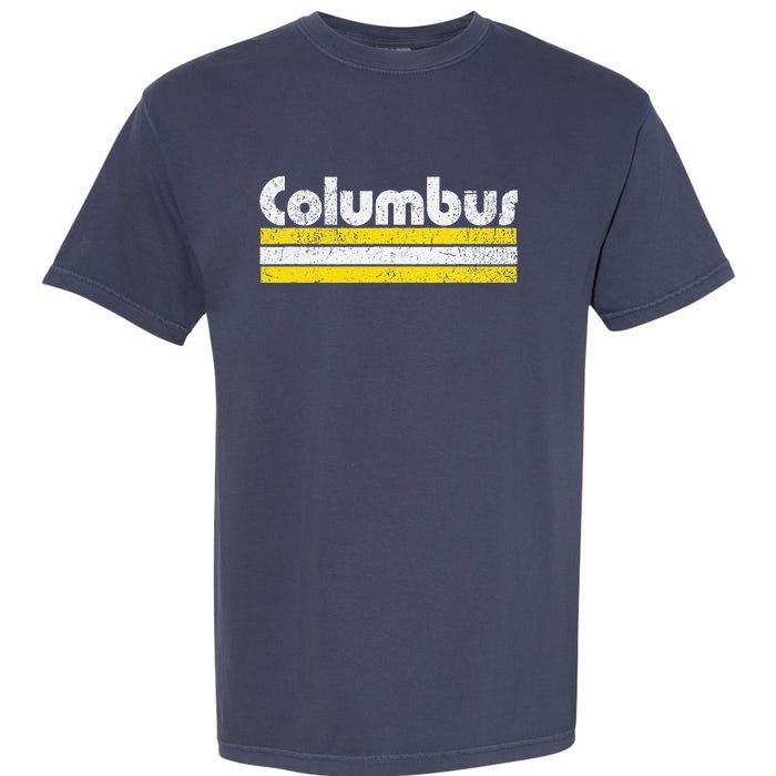 Columbus Soccer Vintage City Garment-Dyed Heavyweight T-Shirt