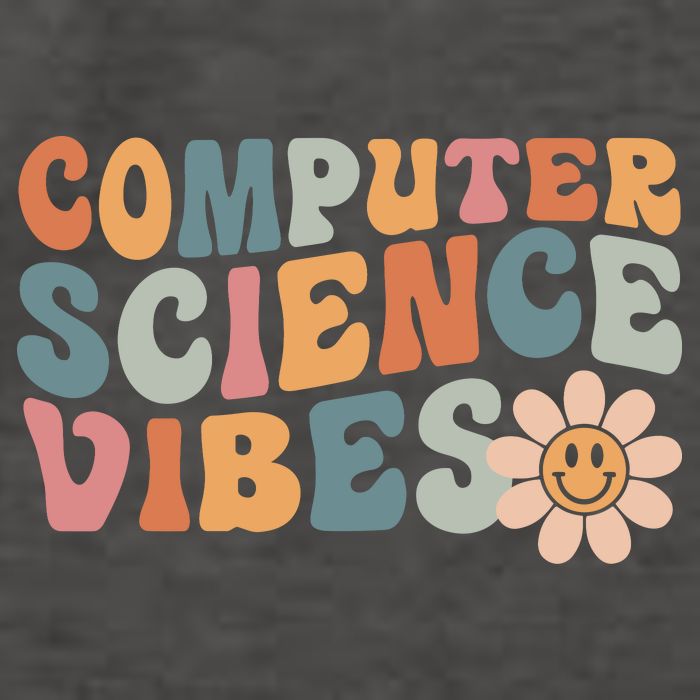 Computer Science Vibes IT Computer Science Teacher Student Vector Backpack
