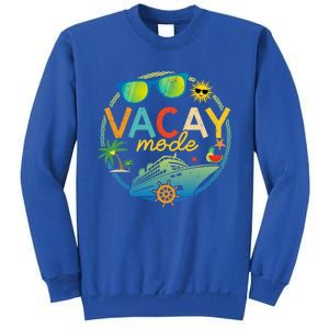 Cruise Ship Vacation Trip Family Matching Vacay Mode Gift Sweatshirt