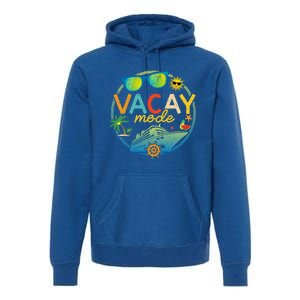 Cruise Ship Vacation Trip Family Matching Vacay Mode Gift Premium Hoodie