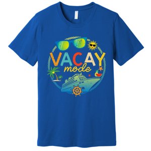 Cruise Ship Vacation Trip Family Matching Vacay Mode Gift Premium T-Shirt