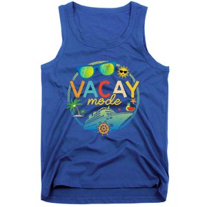 Cruise Ship Vacation Trip Family Matching Vacay Mode Gift Tank Top