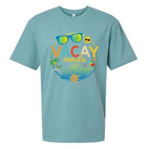 Cruise Ship Vacation Trip Family Matching Vacay Mode Gift Sueded Cloud Jersey T-Shirt