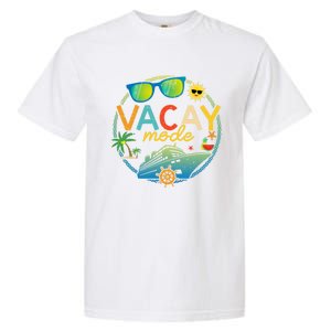 Cruise Ship Vacation Trip Family Matching Vacay Mode Gift Garment-Dyed Heavyweight T-Shirt