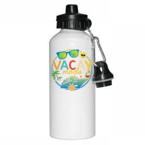 Cruise Ship Vacation Trip Family Matching Vacay Mode Gift Aluminum Water Bottle