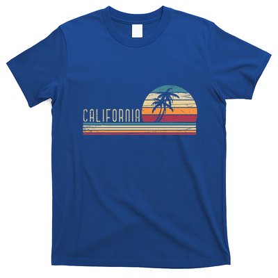 Cali Summer Vacation Ca Palm Trees Usa California T-Shirt