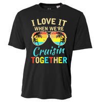 Cruise Ship Vacation Friends Buddies Couples Girl I Love It Cooling Performance Crew T-Shirt