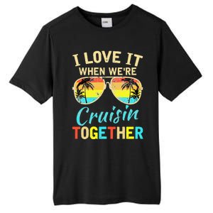 Cruise Ship Vacation Friends Buddies Couples Girl I Love It Tall Fusion ChromaSoft Performance T-Shirt