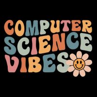 Computer Science Vibes It Computer Science Teacher Student V-Neck T-Shirt
