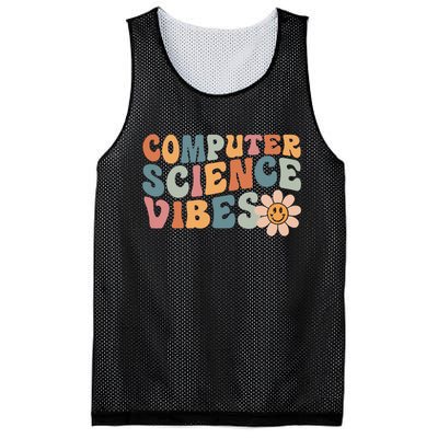 Computer Science Vibes It Computer Science Teacher Student Mesh Reversible Basketball Jersey Tank