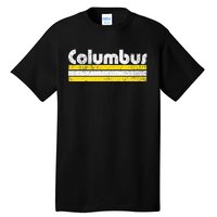 Columbus Soccer Vintage City Tall T-Shirt