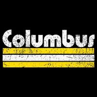 Columbus Soccer Vintage City Baby Bodysuit