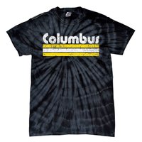 Columbus Soccer Vintage City Tie-Dye T-Shirt