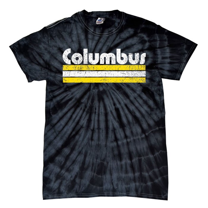 Columbus Soccer Vintage City Tie-Dye T-Shirt