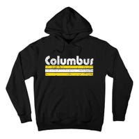 Columbus Soccer Vintage City Tall Hoodie