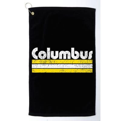 Columbus Soccer Vintage City Golf Towel