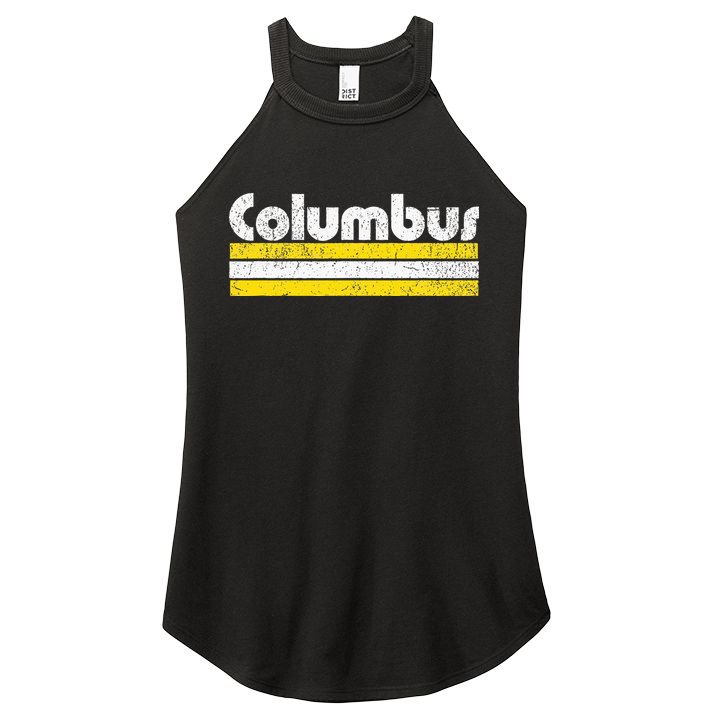 Columbus Soccer Vintage City Women's Perfect Tri Rocker Tank