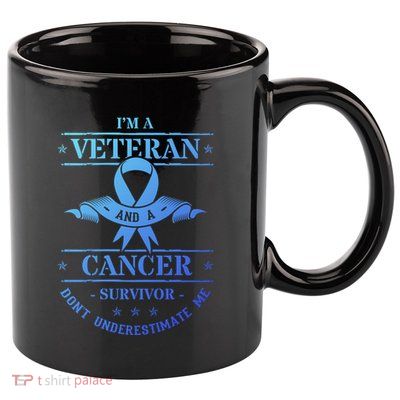 Cancer Survivor Veteran Chemotherapy Warrior Gift 11oz C Handle Ceramic Mug