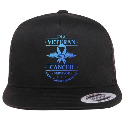 Cancer Survivor Veteran Chemotherapy Warrior Gift Flatbill Hat
