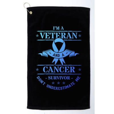 Cancer Survivor Veteran Chemotherapy Warrior Gift Golf Towel