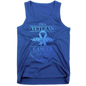 Cancer Survivor Veteran Chemotherapy Warrior Gift Tank Top