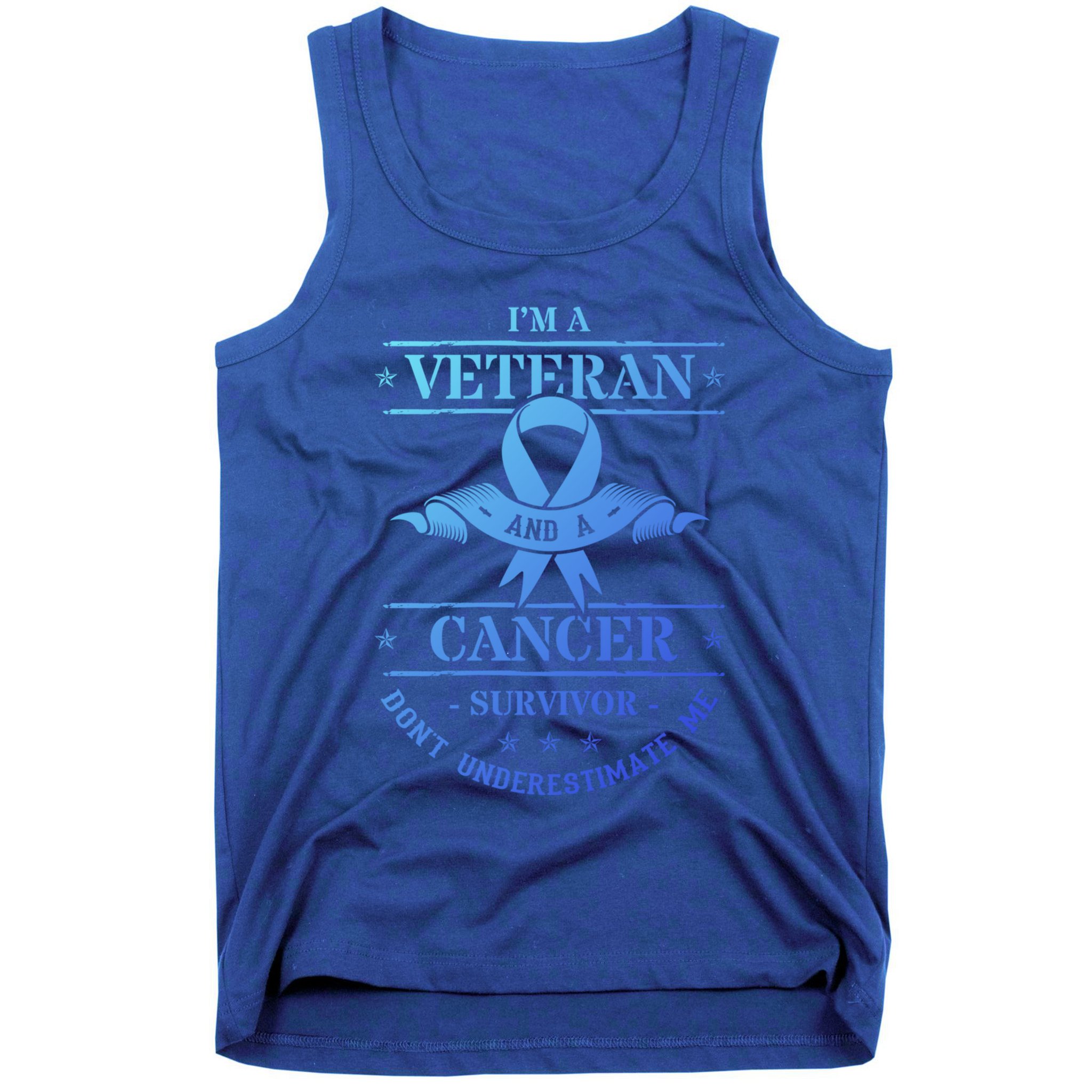 Cancer Survivor Veteran Chemotherapy Warrior Gift Tank Top