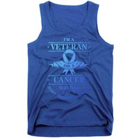 Cancer Survivor Veteran Chemotherapy Warrior Gift Tank Top