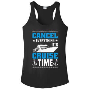 Cruising Ship Vacation Party & Family Cruising Crew Cruise Ladies PosiCharge Competitor Racerback Tank