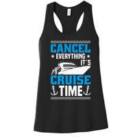 Cruising Ship Vacation Party & Family Cruising Crew Cruise Women's Racerback Tank