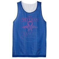 Cancer Survivor Veteran Chemotherapy Warrior Gift Mesh Reversible Basketball Jersey Tank