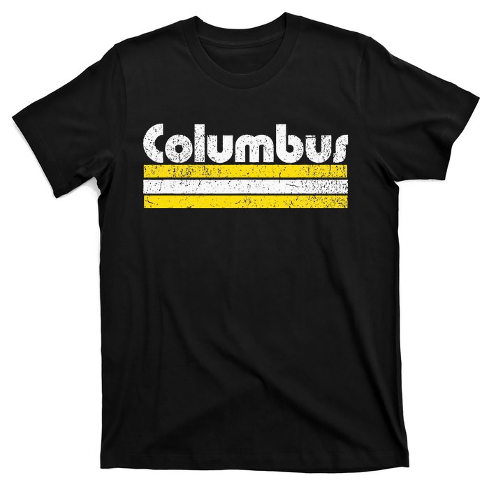 Columbus Soccer Vintage City T-Shirt