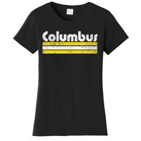 Columbus Soccer Vintage City Women's T-Shirt