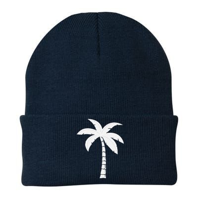 Cool Summer Vacation Beach Palm Tree Knit Cap Winter Beanie