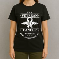 Cancer Survivor Veteran Chemotherapy Warrior T-Shirt