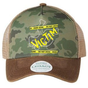 Crime Scene Victim Murder Mystery Dinner Chalk Outline Legacy Tie Dye Trucker Hat