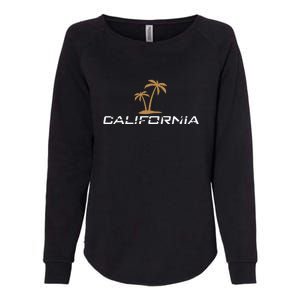 California Summer Vacation Womens California Wash Sweatshirt