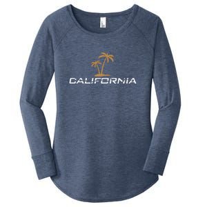 California Summer Vacation Women's Perfect Tri Tunic Long Sleeve Shirt