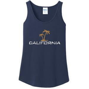 California Summer Vacation Ladies Essential Tank