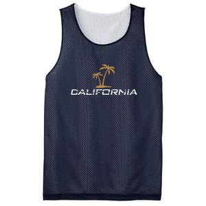 California Summer Vacation Mesh Reversible Basketball Jersey Tank