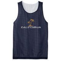 California Summer Vacation Mesh Reversible Basketball Jersey Tank